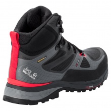 Jack Wolfskin Hiking Shoes Force Trekker Texapore MID black/red Men